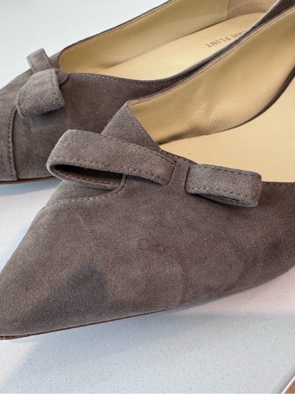 Sarah Flint Natalie suede ballet flats  40